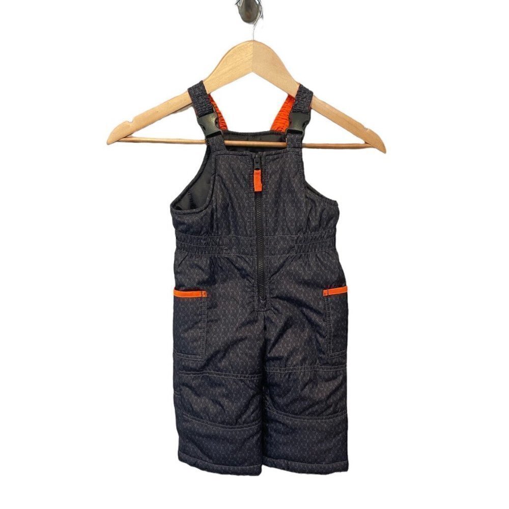 Carters 12 Months Grey Baby Winter Snow Bibs snow Pants adjustable Overall
